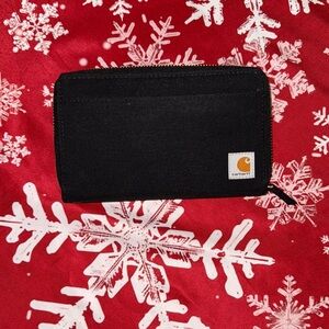 Carhartt Black Zippered Pouch